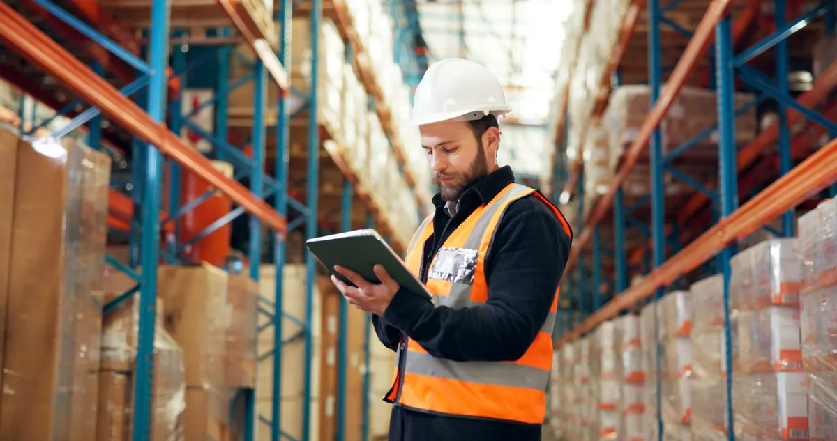 Mobile inspection checklist at the dock