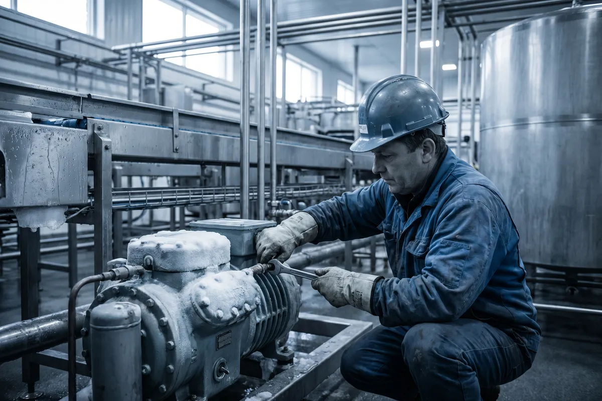 Preventive maintenance plan for processing lines and equipment