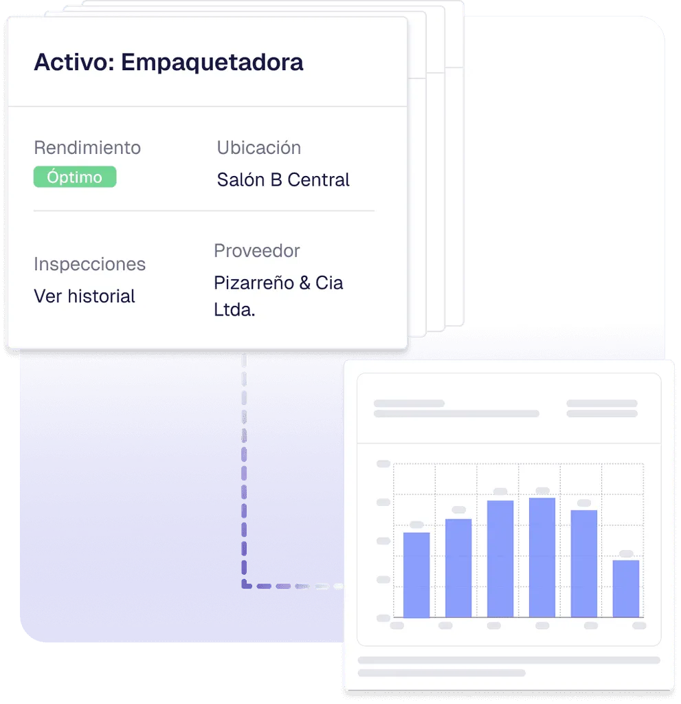 Simple asset management dashboard